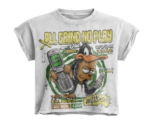 1-800 Grind Cropped Tee